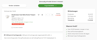 Bredemeijer Duet Bella Ronde Theepot 1,2L voor €57,59 bij FonQ