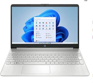 Ordenador Portátil de 15.6" Full HD marca HP modelo 15s-fq2172ns por 294,99€