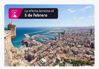Alicante Hotel Barcelo 3 días con Vuelos desde 178€.