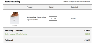 MCGregor hoge herensneakers voor €19,99 bij Kruidvat