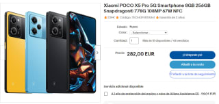 Xiaomi POCO X5 Pro 5G Smartphone 8GB 256GB por 239€