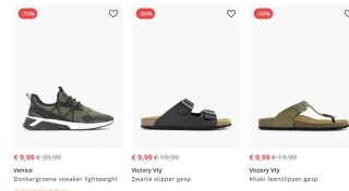 VanHaren sale met tot 75% korting