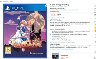 Juego Super Zangyura PS4 por 19,99€
