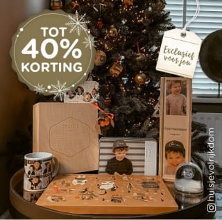 Tot 40% korting op fotocadeaus bij Smartphoto