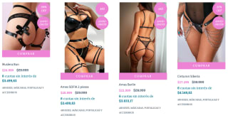Hasta 32% de descuento en accesorios de lencería por Pura Intimates.