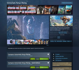 Immortals Fenyx Rising Steampor solo 3,99€