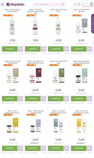 3×2 Cuidado del Rostro en Maquillalia.