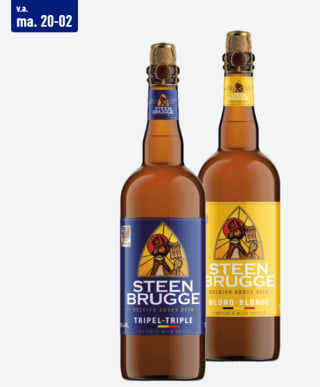 STEENBRUGGE Speciaalbier voor €1,99 bij de Aldi
