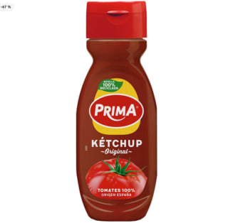 Prima Ketchup envase 290 gr por solo 0,99€