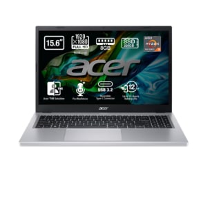 Ordenador Portátil Acer Aspire 3, Ryzen 3, 8GB, 256GB SSD, 15.6", W11 por 429€