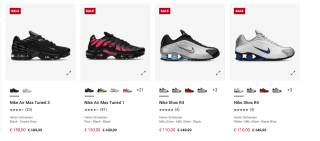 20% korting op geselecteerde Nike stijlen bij Footlocker