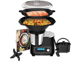 Robot de cocina Moulinex ClickChef HF4SPR30 con 5 programas, 32 funciones, 13 velocidades por 148€