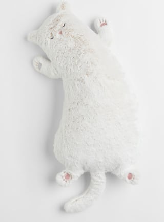 Velours gewatteerd knuffeldier kat nu met 55% korting bij H&M