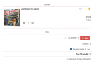 Juegos Mesa ¡Aventureros Al Tren! San Francisco o New York por 4,72€