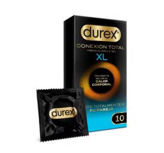 Durex Conexión Total XL 40 Unidades Preservativos Ultra Finos sin Látex Tecnología Body Feel por 28,99€
