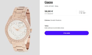 Reloj para Mujer Guess LOVE AFFAIR por 58.9€