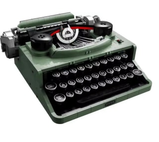 MOC pantalla Compatible con máquina de escribir Retro bloques de construcción por 36,04€