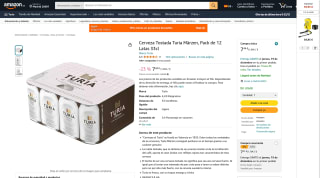 Cerveza Tostada Turia Märzen Pack de 12 Latas 33cl por 7,44€