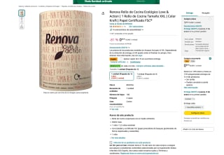 Renova Rollo de Cocina Ecológico por solo 0,85€