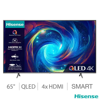 Hisense 65E7KQTUK PRO 65" 4K UHD QLED Smart TV – £529.99