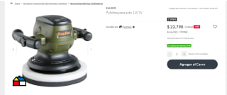 Pulidora para auto por $22.790 en Falabella