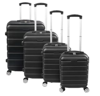 Juego de 4 Maletas Travel Elite ABS Resistente por $1998