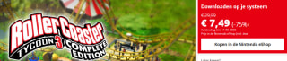 RollerCoaster Tycoon 3 Complete Edition voor €7,49 in de Nintendo eShop