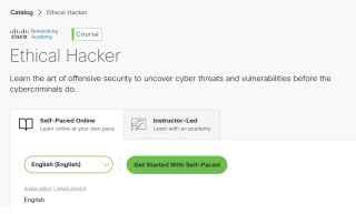 De cursus Ethical Hacker van Cisco gratis