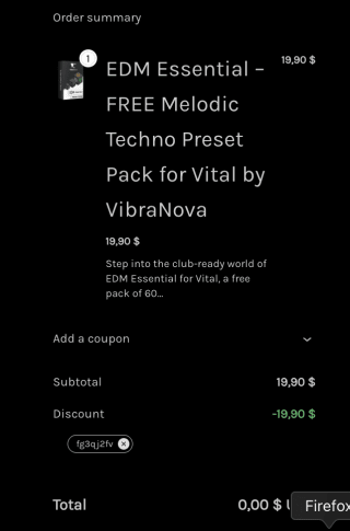 EDM Essential Melodic Techno Preset Pack for Vital by VibraNova Gratis