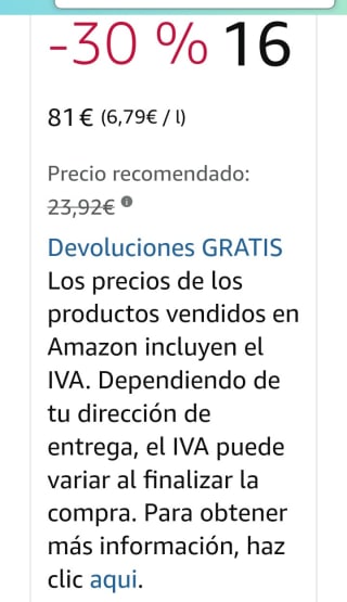 Wipp Express Detergente Líquido 55 lavados por 12,74€.