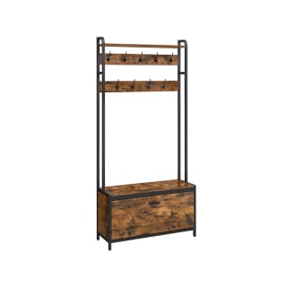 Industrieel garderoberek voor €64,99 dmv code bij Songmics