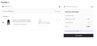 2 Pantalones de chándal Givova One por 7.79€