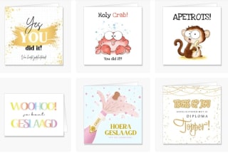 Gratis postzegel bij Kaartje2go