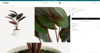 Planta artificial Alocasia El Corte Inglés por solo 16,06€
