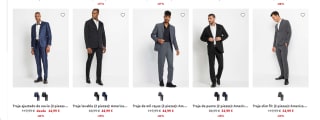 Recopilación trajes para hombre desde 39,99€