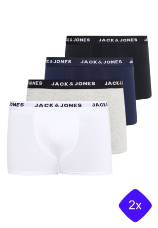 Pack 8 Bóxer Jack & Jones por 25€