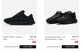 Zapatillas Nike desde solo 17,99€