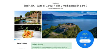 Escapada a Lago di Garda: 4 días y media pensión para 2 desde 438€