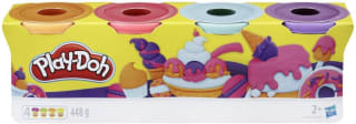 Play-Doh 4-Pack (Zoete Kleuren) voor €2,19 bij Amazon