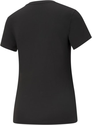 PUMA ESS Logo Tee Dames T-shirt - Zwart voor €7,49 bij Amazon