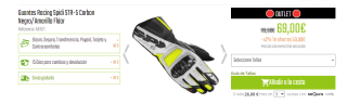 Guantes Spidi STR-5 por 69€