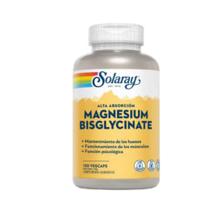 120 Comprimidos SOLARAY BISGLYCINATE Magnesio por solo 19,51€ (Nuevos usuarios por 11,71€)