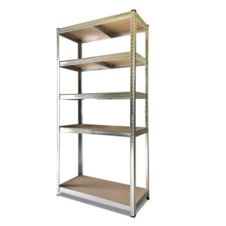 Estantería Metálica Galvanizada Nyana Home 875kg 5 Baldas 180x90x40cm por 11.94€