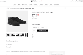 TIMBERLAND Winsor Park Cuero por solo 49,99€