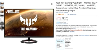 Monitor gaming ASUS TUF Gaming VG279Q1R, 27" FHD, IPS, 1 ms MPRT, 144 Hz por 134€
