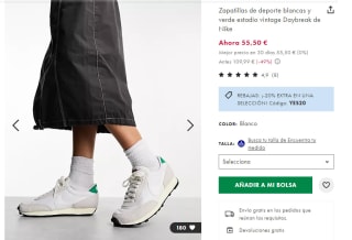 20% descuento EXTRA en tu compra en Asos