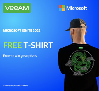 Gratis shirt VEEAM