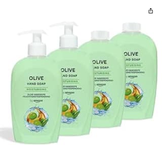 Jabón de manos de oliva, 4 x 500 ml por 3.69€