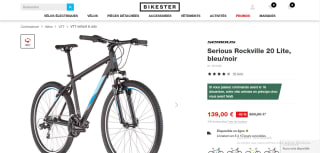 VTT 27.5" Serious Rockville 20 Lite à 139€
