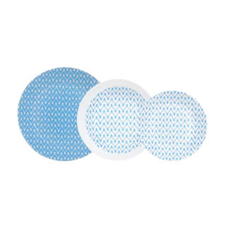 Arcopal Azulea Vajilla 18 piezas por 12,26€.